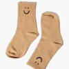 Kids Happy Face Graphic Crew Socks (Girls + Boys)