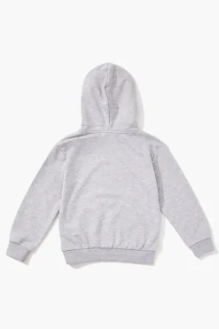 Kids Heathered Hoodie (Girls + Boys)