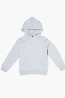 Kids Heathered Hoodie (Girls + Boys)