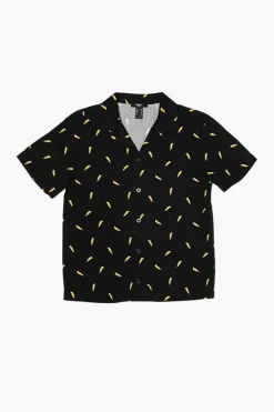 Kids Lightning Bolt Print Shirt (Girls + Boys)