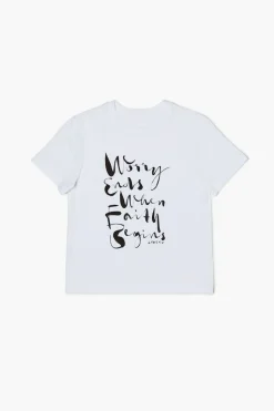 Kids Organically Grown Cotton Tee (Girls + Boys)