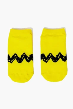 Kids Peanuts Gang Ankle Sock Set - 3 Pack (Girls + Boys)