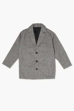 Kids Plaid Notched Blazer (Girls + Boys)