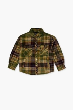Kids Plaid Shacket (Girls + Boys)