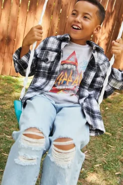 Kids Plaid Shirt (Girls + Boys)