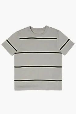 Kids Striped Crew Tee (Girls + Boys)