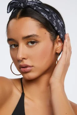 Knotted Bandana Headwrap