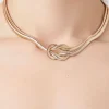 Knotted Snake Chain Necklace