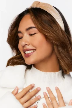 Knotted Velour Headband