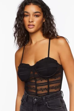 Lace Sweetheart Lingerie Bodysuit