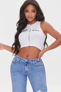 Lace-Up Dept Of Drama Tank Top
