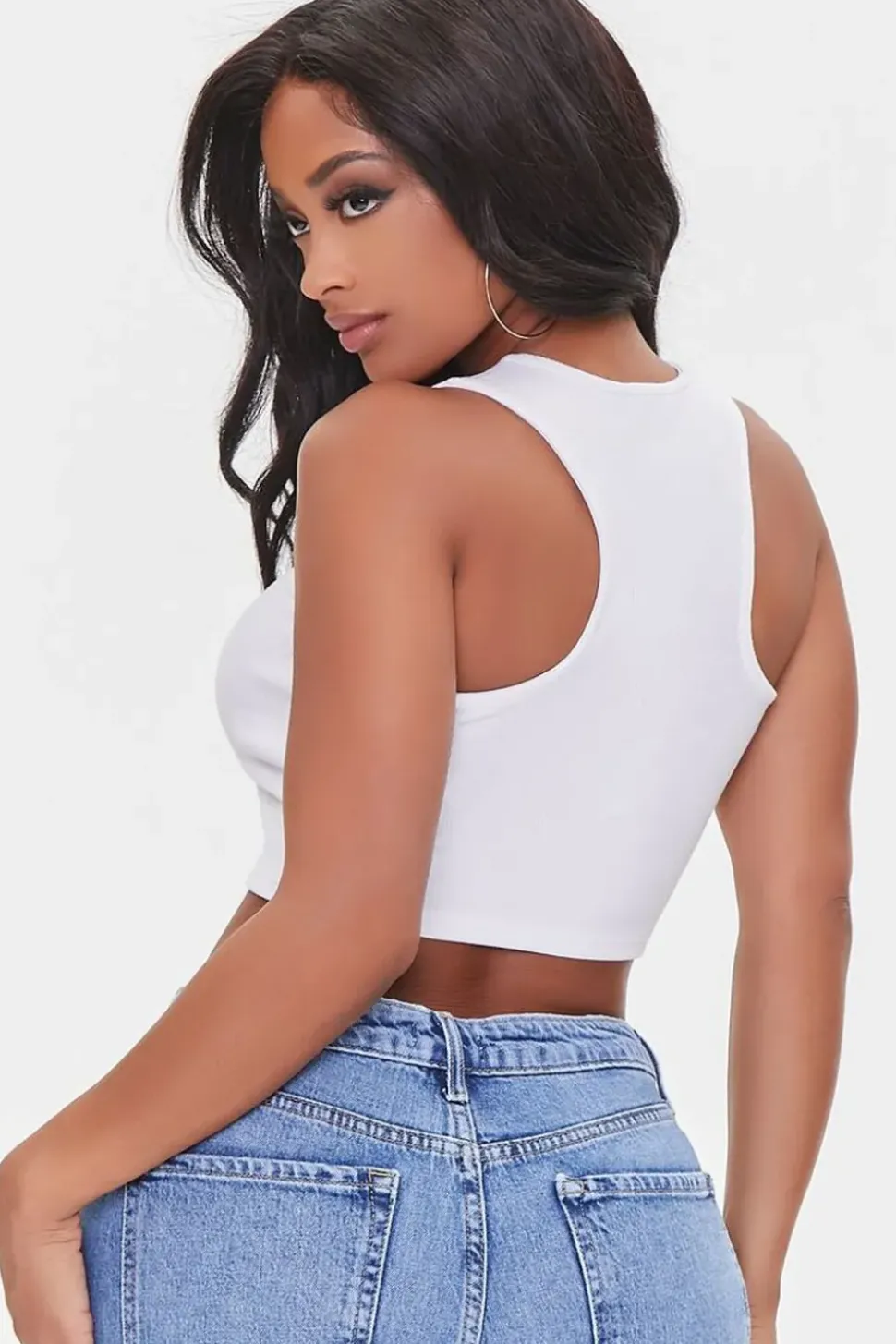 Lace-Up Dept Of Drama Tank Top