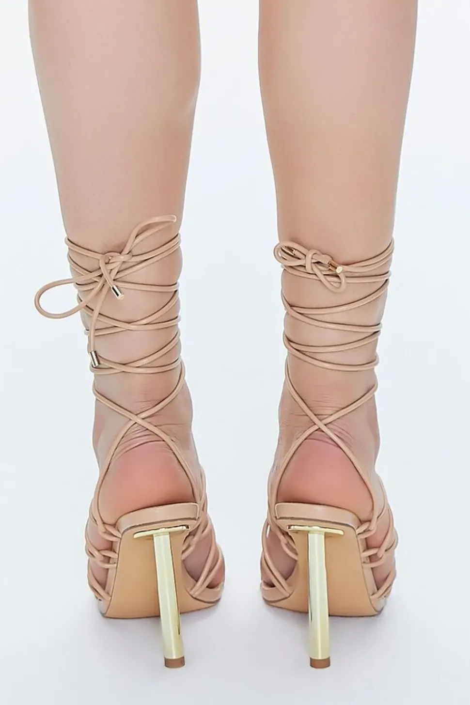 Lace-Up Stiletto Heels