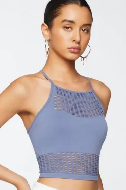 Laser-Cut Cropped Cami