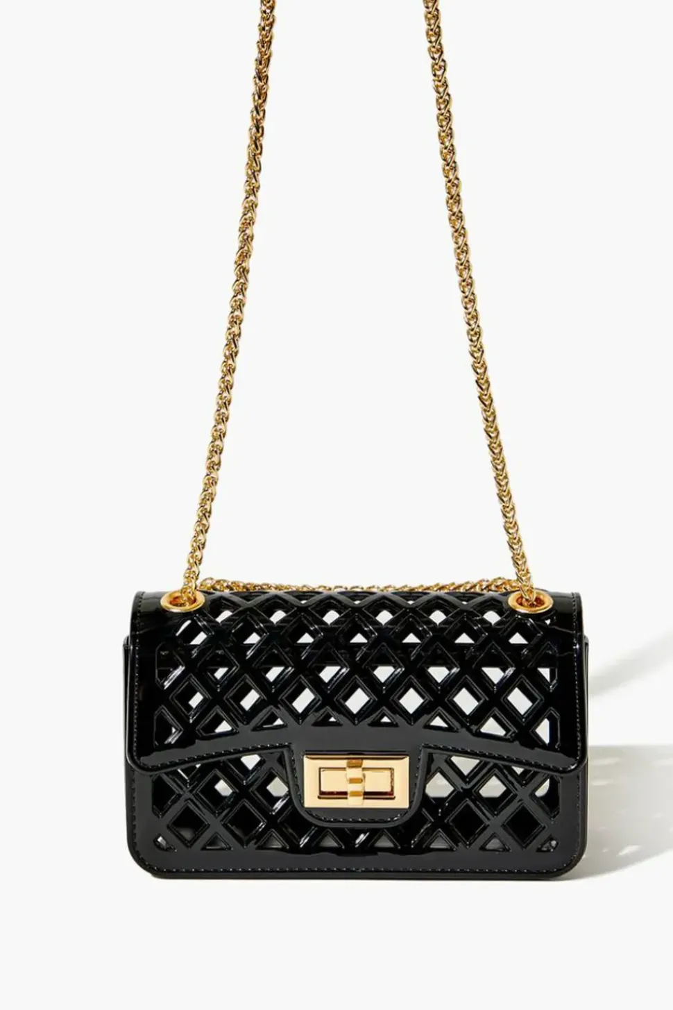 Lattice Crossbody Bag