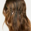 Layered Butterfly & Faux Gem Head Chain