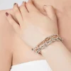 Layered Chain Bracelet Set
