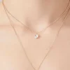 Layered Cz Necklace