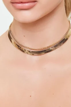 Layered Snake Chain Necklace