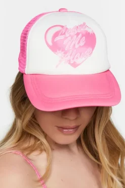 Leave Me Alone Graphic Trucker Hat