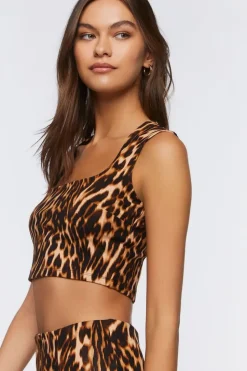 Leopard Print Crop Top