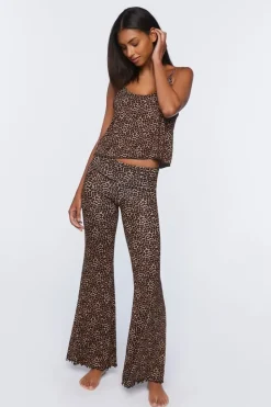Leopard Print Pajama Pants