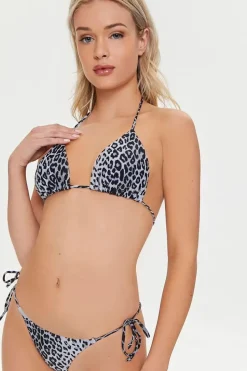 Leopard String Bikini Bottoms