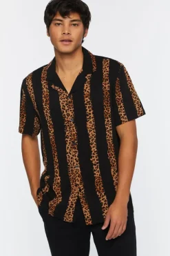 Leopard Striped Shirt