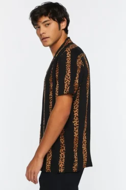 Leopard Striped Shirt