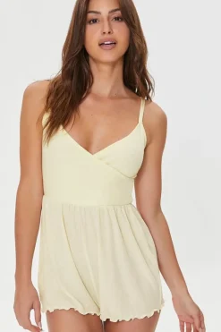 Lettuce-Edge Cami Lounge Romper