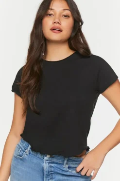 Lettuce-Edge Short-Sleeve Tee