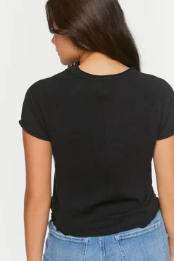 Lettuce-Edge Short-Sleeve Tee