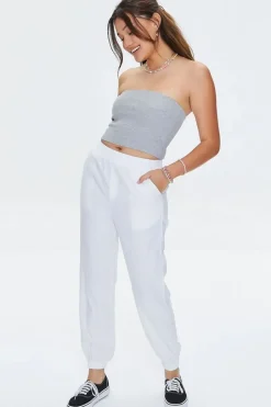 Linen-Blend Pocket Joggers