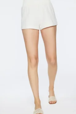 Linen-Blend Pull-On Shorts
