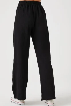 Linen High-Rise Pants
