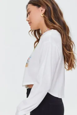 Live Free Graphic Cropped Tee