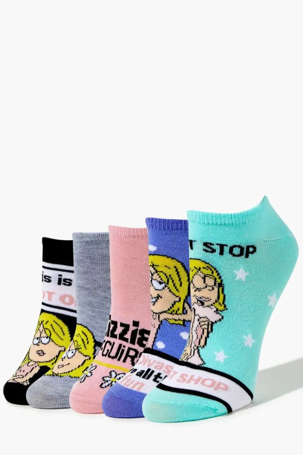 Lizzie Mcguire Ankle Sock Set - 5 Pack