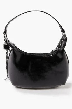 Lock & Key Baguette Shoulder Bag