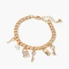 Lock & Key Charm Bracelet