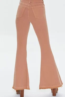 Long High-Rise Flare Jeans