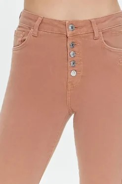 Long High-Rise Flare Jeans