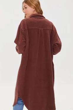 Longline Dolphin-Hem Shacket