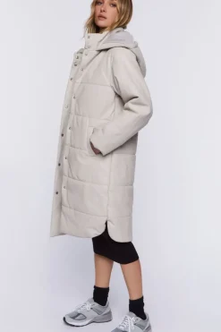 Longline Puffer Coat
