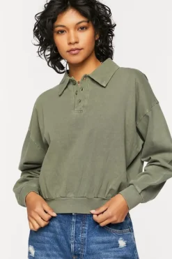 Long-Sleeve Polo Shirt