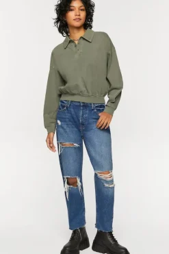 Long-Sleeve Polo Shirt