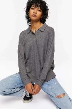 Long-Sleeve Polo Shirt