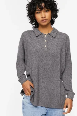 Long-Sleeve Polo Shirt