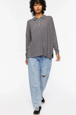 Long-Sleeve Polo Shirt