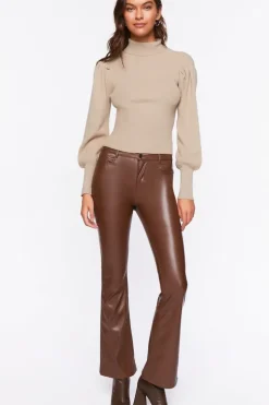 Long-Sleeve Turtleneck Sweater