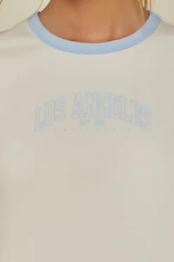 Los Angeles Graphic Ringer Tee